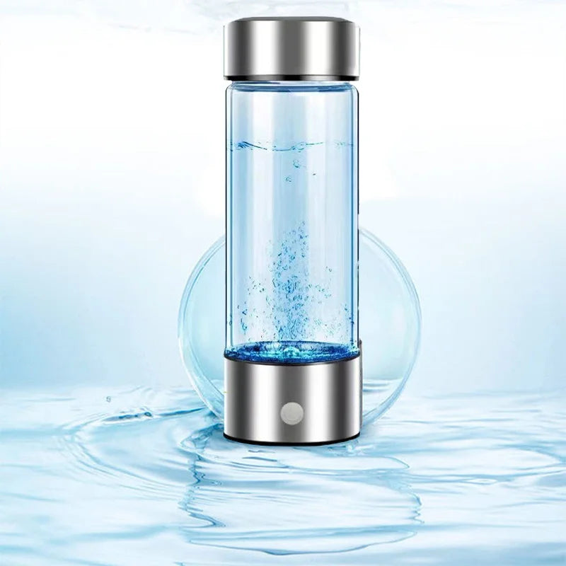 GlowH2O™ Hydrogen Generator Water Bottle